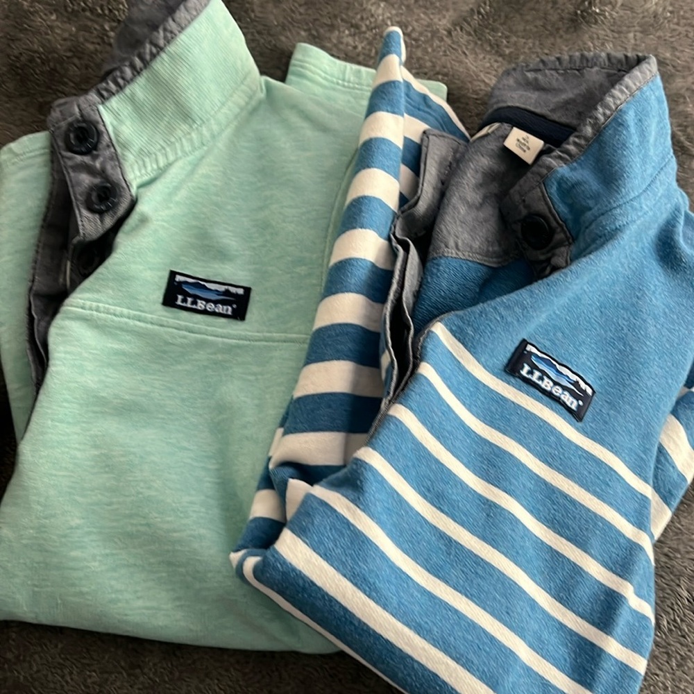 LLbean 1/4 pullover